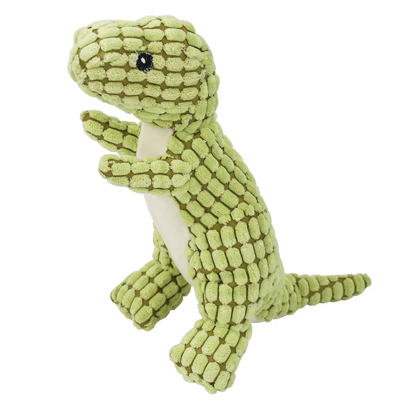 Dinosaur Plush Chew Toy – Fun Training & Exercise Toy for Dogs & Cats