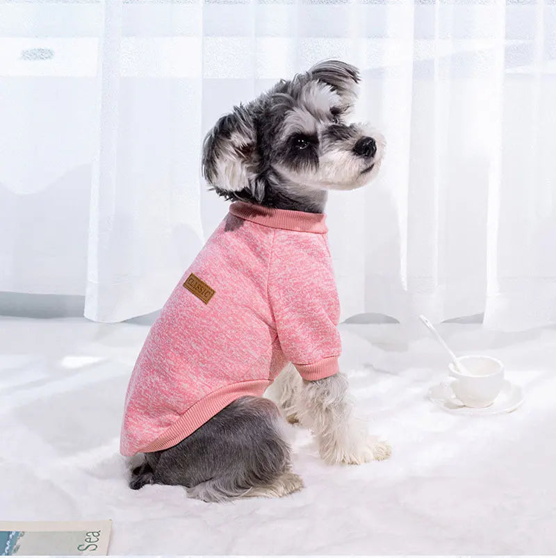 Warm Winter Dog Coat Sweatshirt