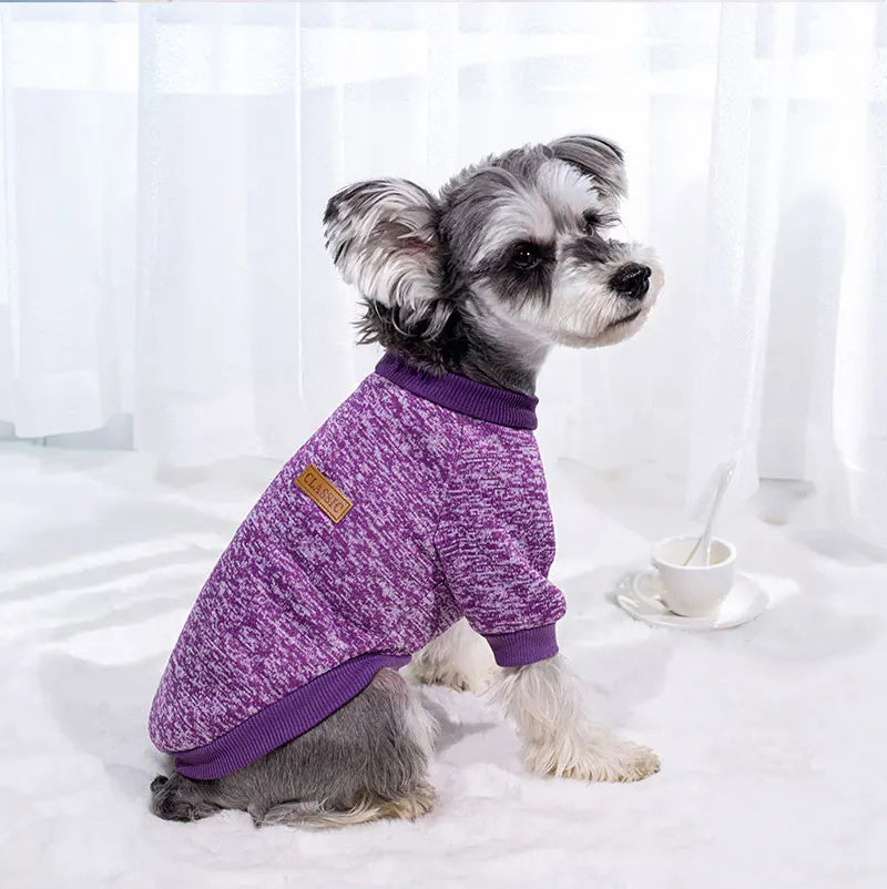 Warm Winter Dog Coat Sweatshirt