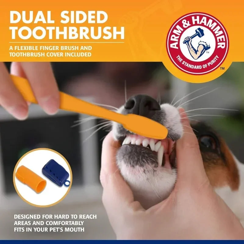 Pet Toothbrush and Toothpaste Kit