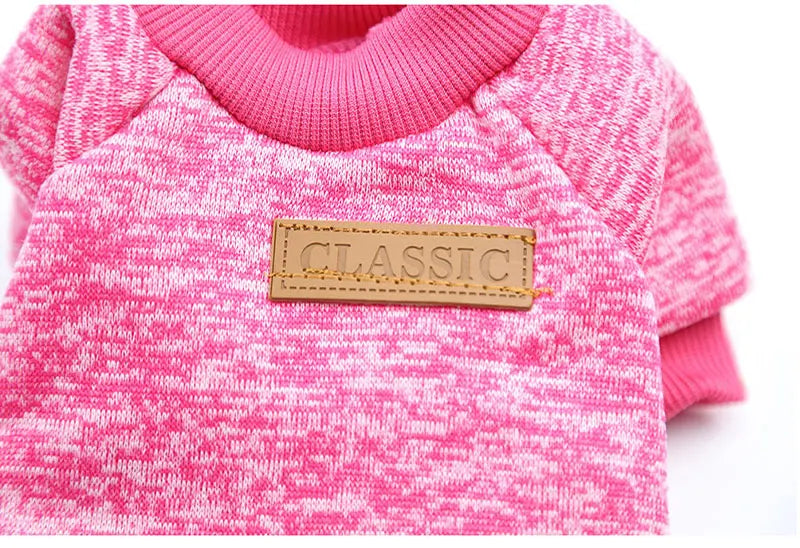 Warm Winter Dog Coat Sweatshirt