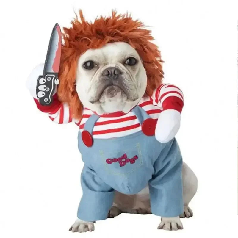 Halloween Dagger Pet Costume – Funny Knife Outfit for Dogs & Cats