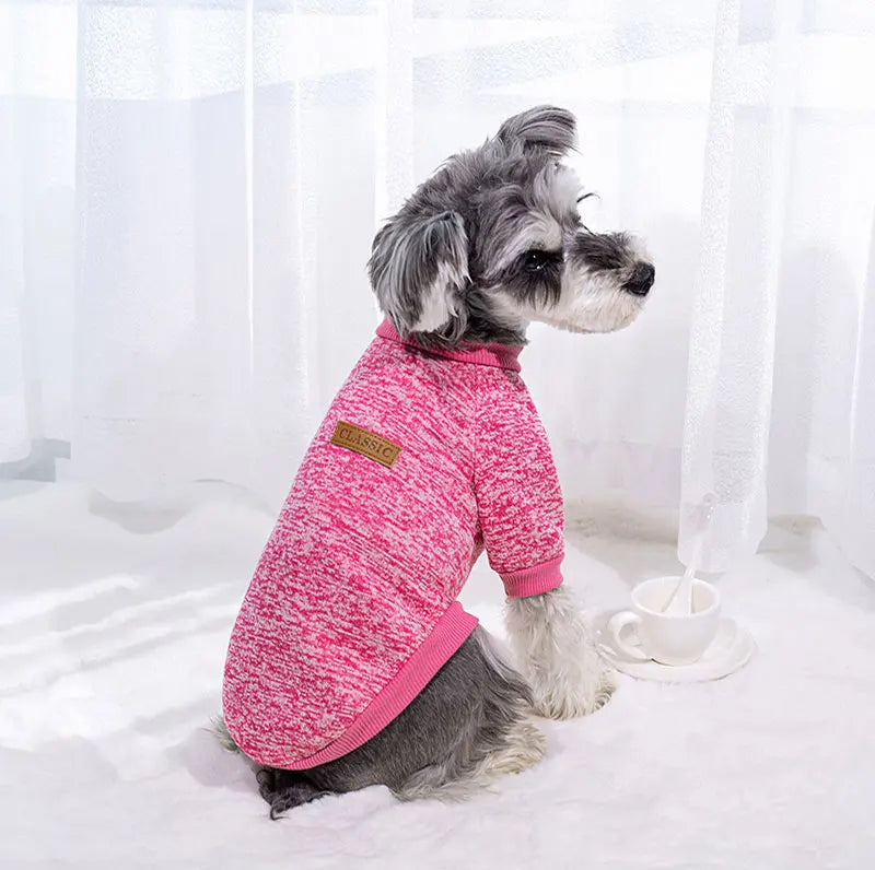 Warm Winter Dog Coat Sweatshirt