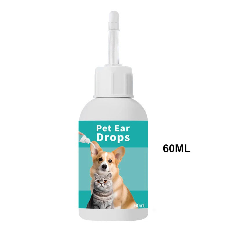 Pet Ear Wash – Ear Cleaning & Mite Treatment for Cats & Dogs