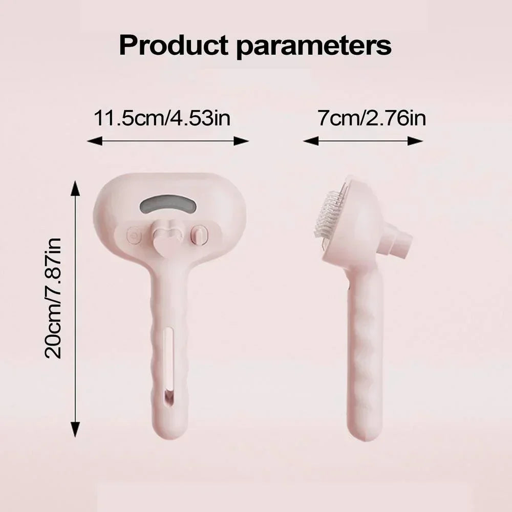 Electric Pet Hair Straightener & Comb – Massage & Hair Care for Cats