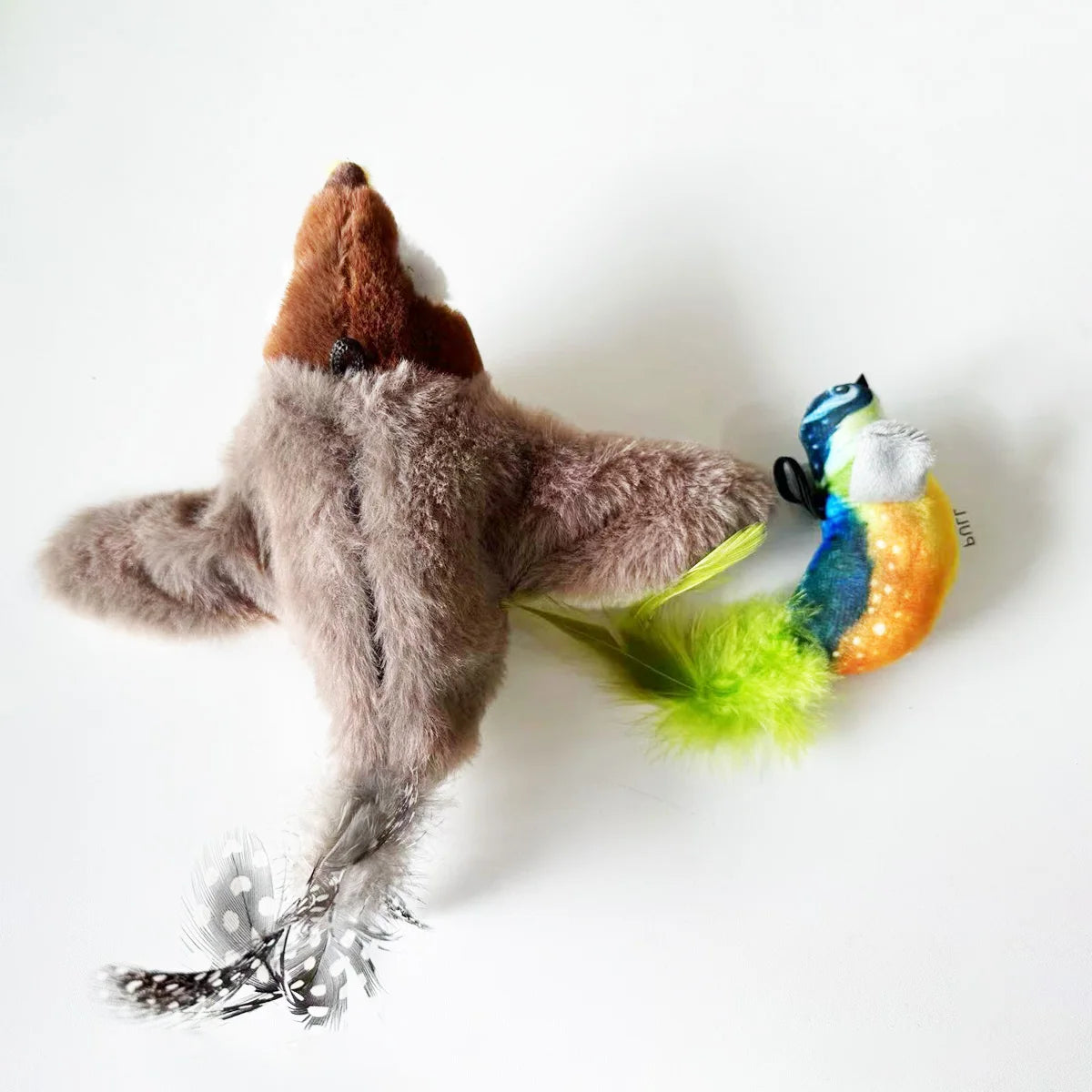 Interactive Chirping Bird Toy – Rechargeable Plush for Cats & Dogs