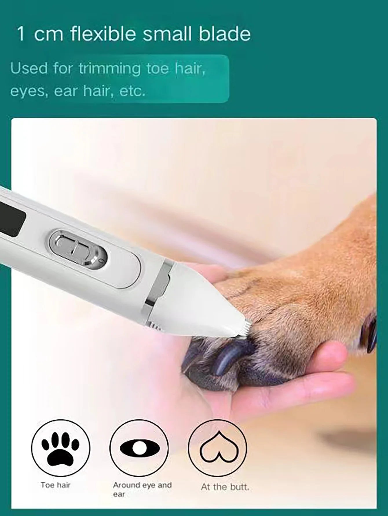 Professional Silent USB Dog Clippers