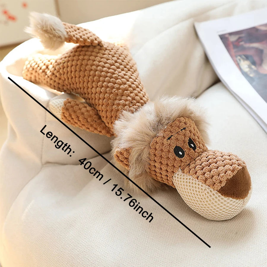 Squeaky Plush Dog Toy Toy For Small & Medium Dogs