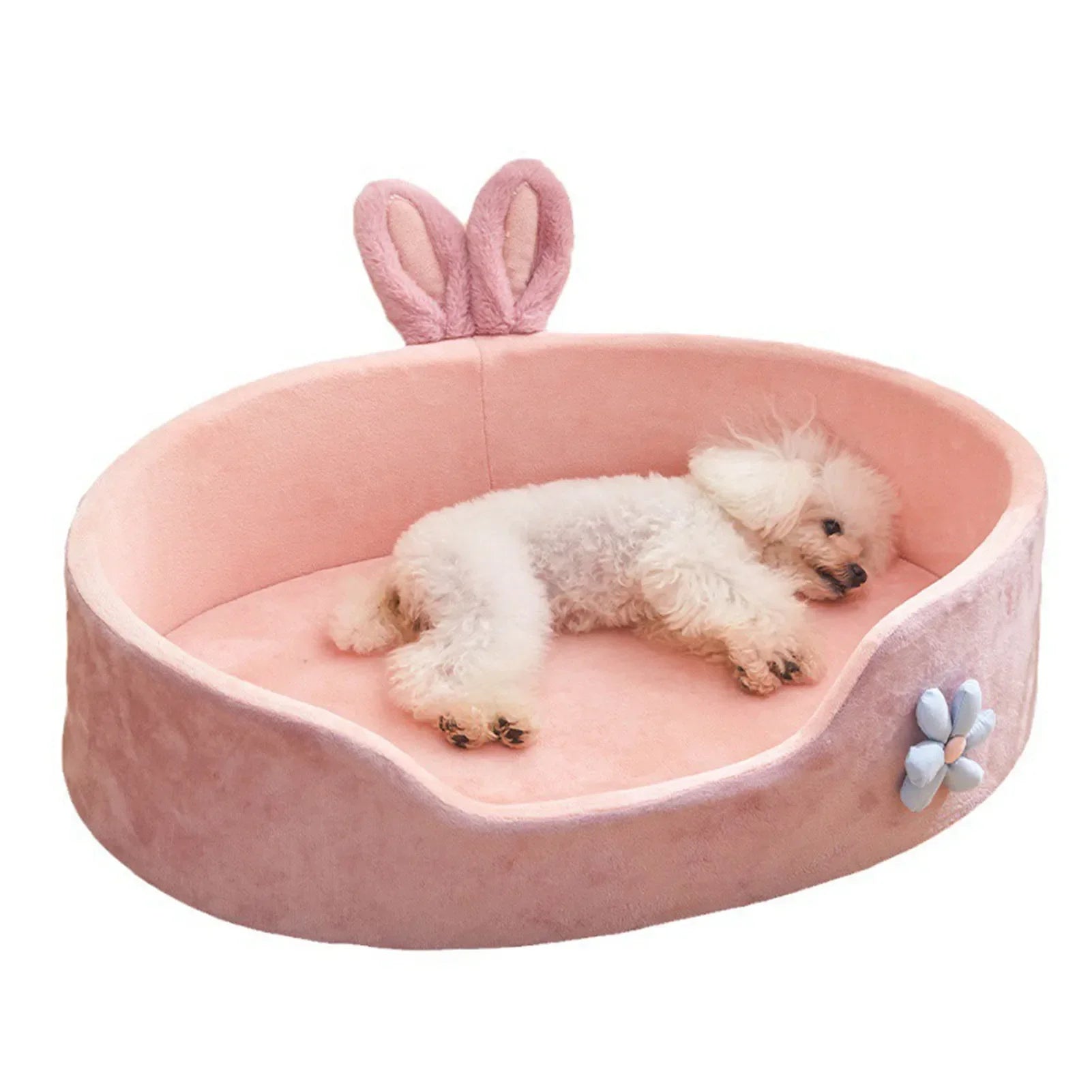 Soft Detachable Pet Bed – Washable Dog & Cat Sleeping Mat