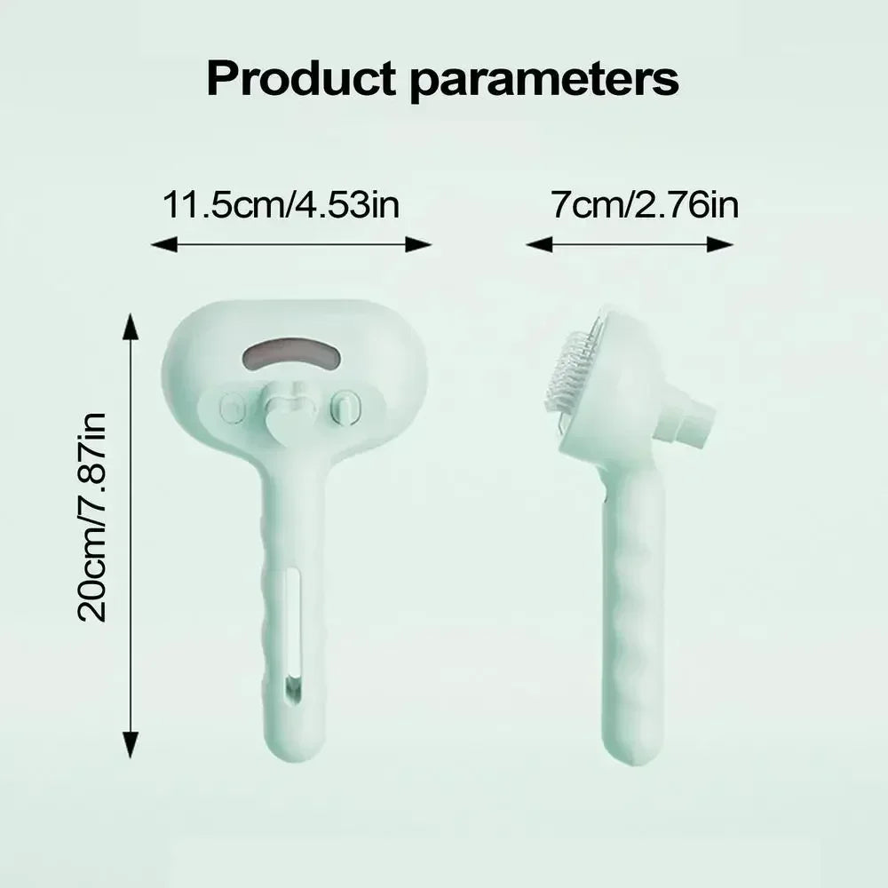 Electric Pet Hair Straightener & Comb – Massage & Hair Care for Cats