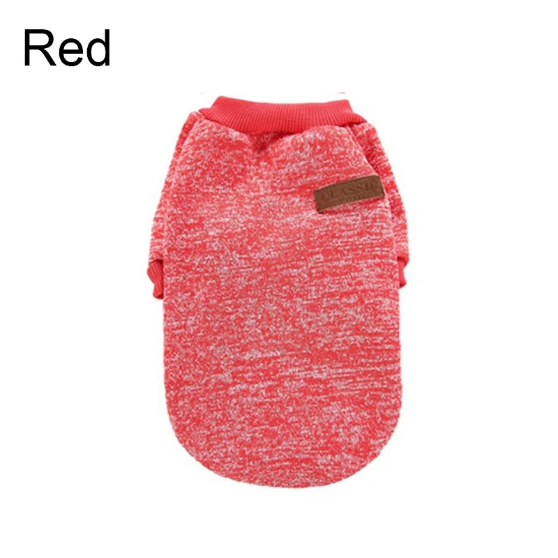 Warm Winter Dog Coat Sweatshirt