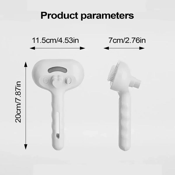 Electric Pet Hair Straightener & Comb – Massage & Hair Care for Cats