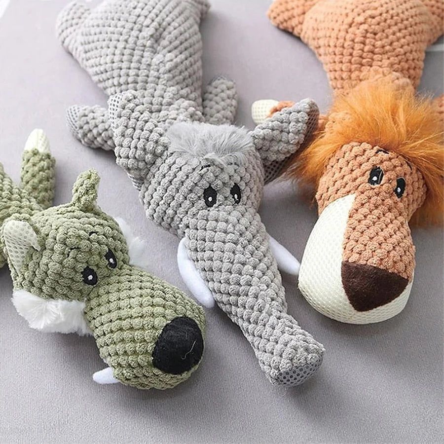Squeaky Plush Dog Toy Toy For Small & Medium Dogs