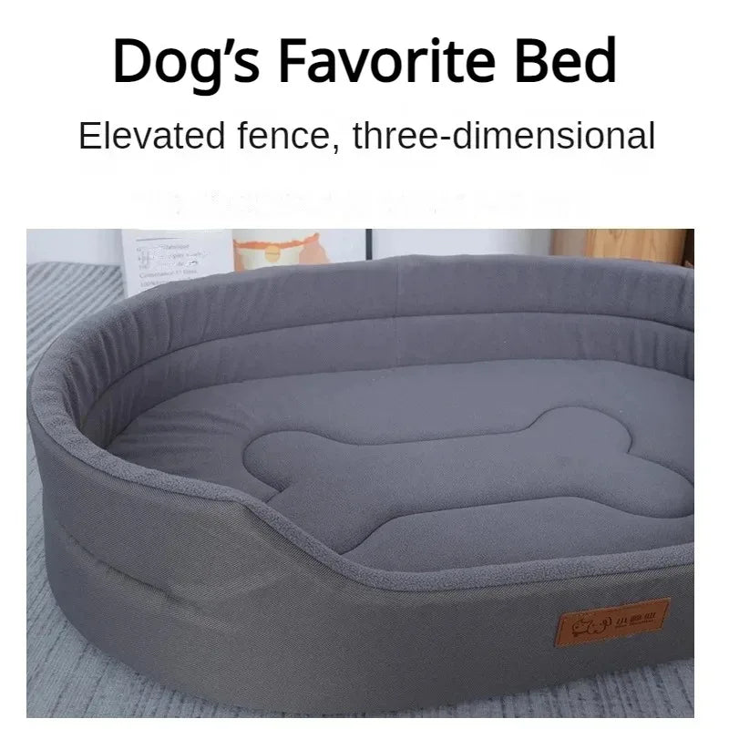 Fluffy Pet Bed & Cushion – Sofa Bed for Dogs & Cats