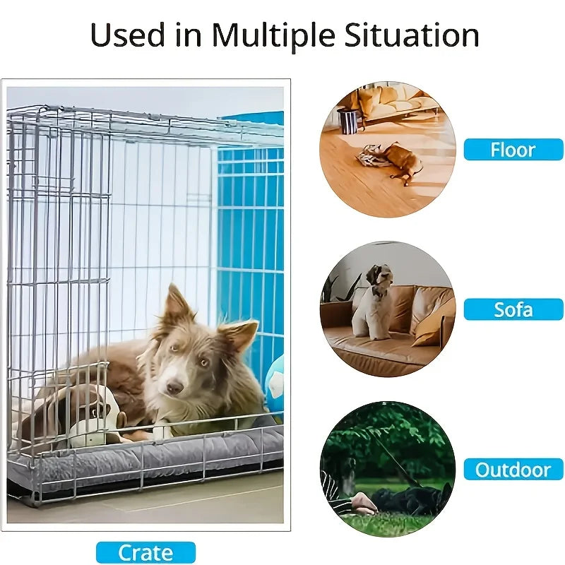 Extra Large Plush Dog Bed – Thickened Soft Sofa & Crate Mat