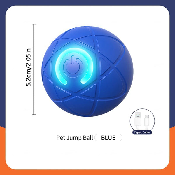 Smart Interactive Dog & Cat Toy Ball – USB Automatic Bouncing Ball