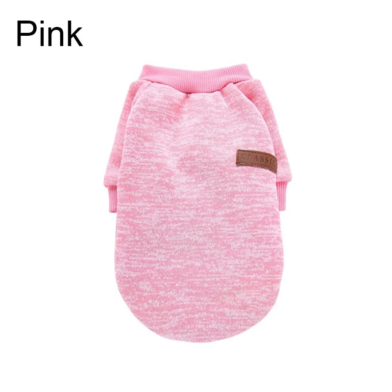 Warm Winter Dog Coat Sweatshirt