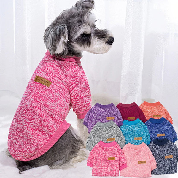 Warm Winter Dog Coat Sweatshirt