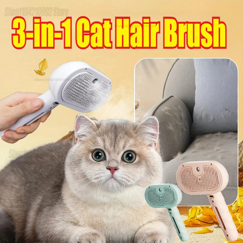 Electric Pet Hair Straightener & Comb – Massage & Hair Care for Cats
