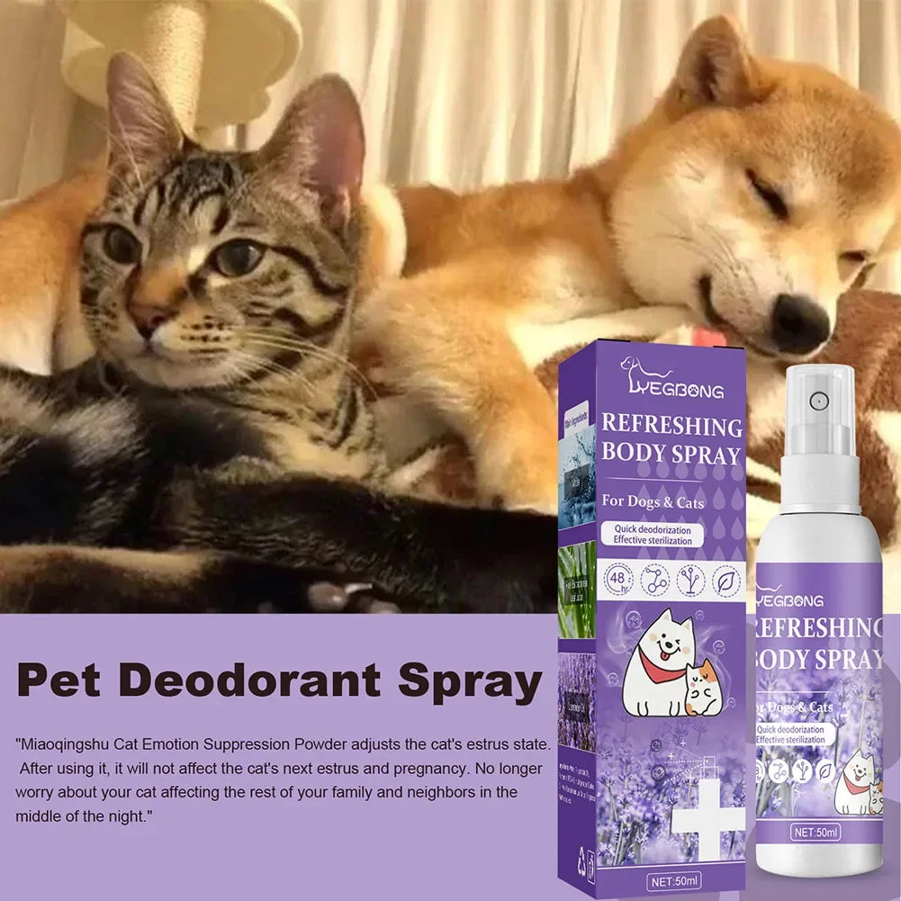 Lavender Dog Deodorizing Spray – Long-Lasting Pet Odor Remover
