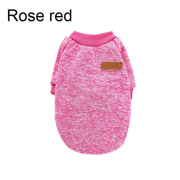 Warm Winter Dog Coat Sweatshirt