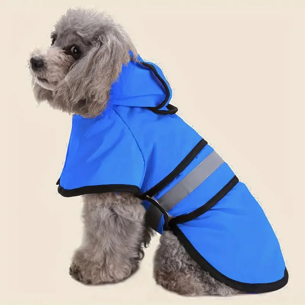 Adjustable Waterproof Dog Raincoat – Windproof & Comfortable