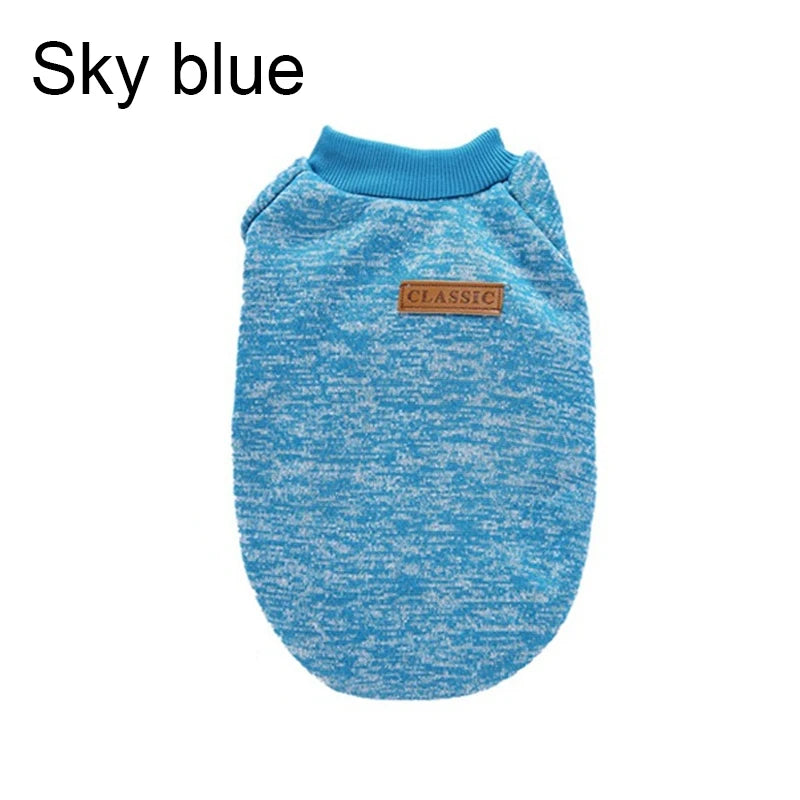 Warm Winter Dog Coat Sweatshirt