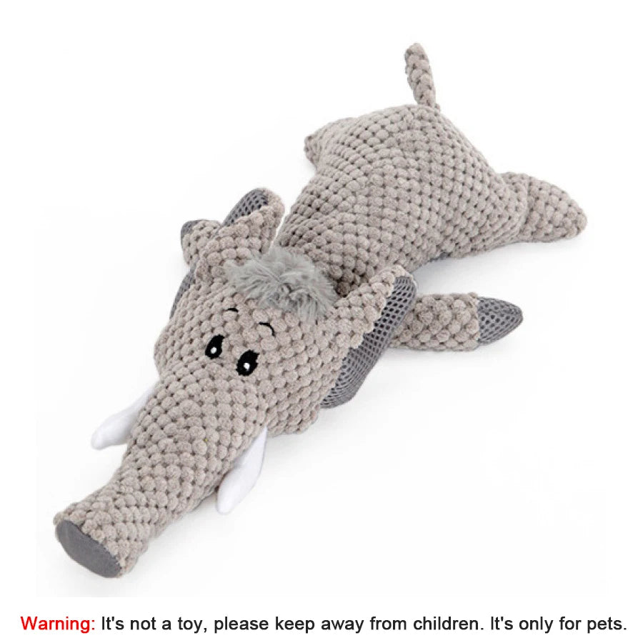 Squeaky Plush Dog Toy Toy For Small & Medium Dogs