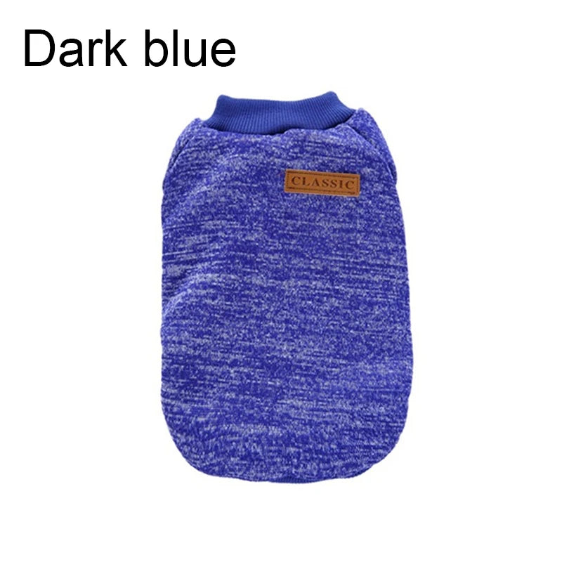 Warm Winter Dog Coat Sweatshirt