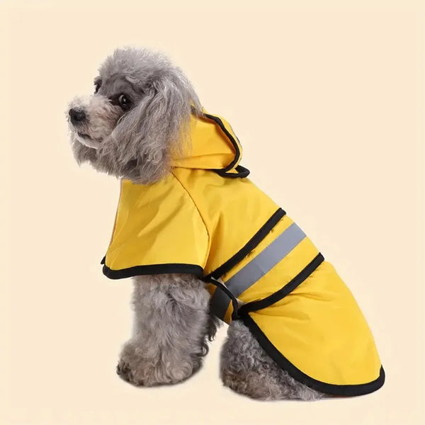 Adjustable Waterproof Dog Raincoat – Windproof & Comfortable