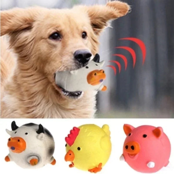 Pet Dog Vocal Toy – Squeaky & Interactive Plush Toy