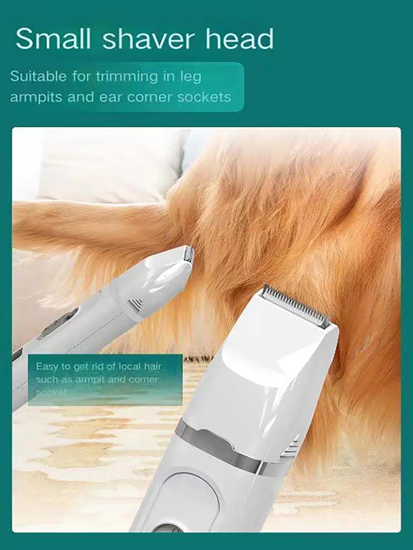 Professional Silent USB Dog Clippers