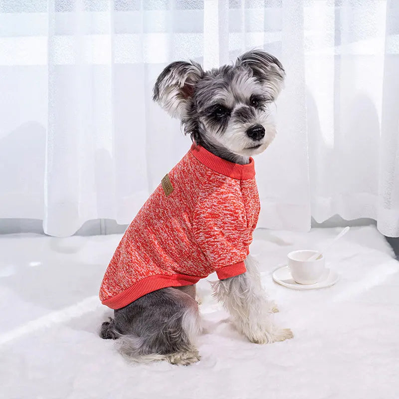 Warm Winter Dog Coat Sweatshirt