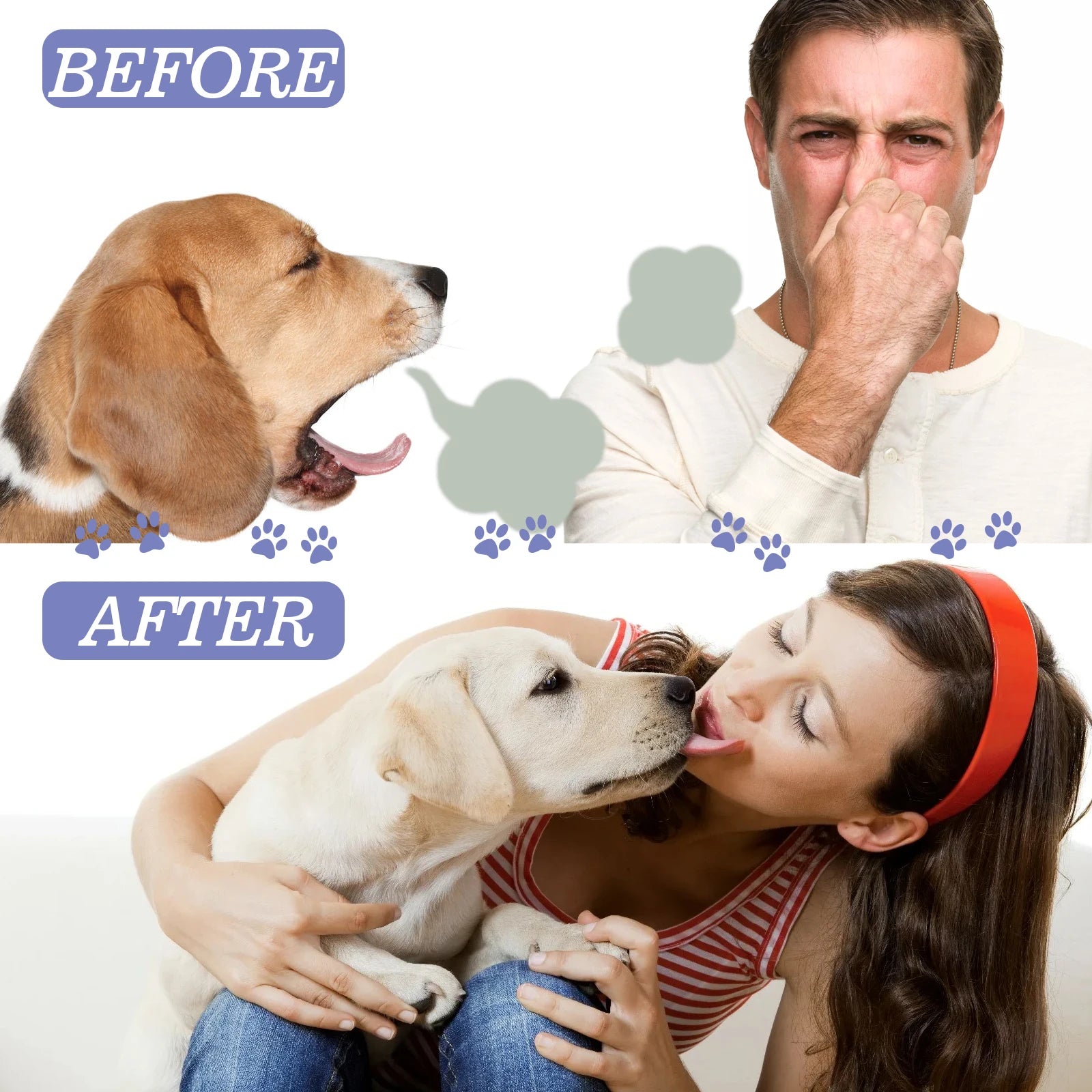 Pet Dental Spray for Dogs & Cats – Fresh Breath & Tartar Care
