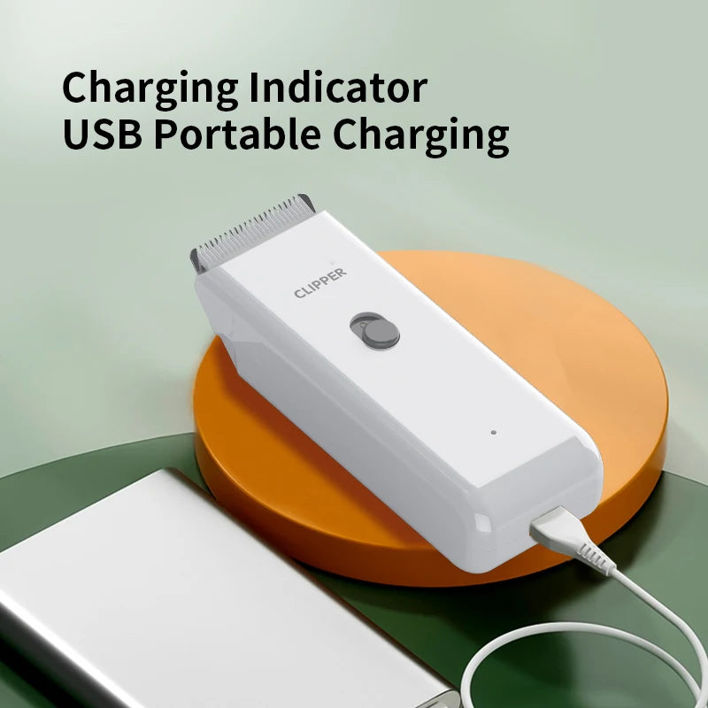 Cordless Dog & Cat Hair Clipper – Rechargeable Low-Noise Trimmer