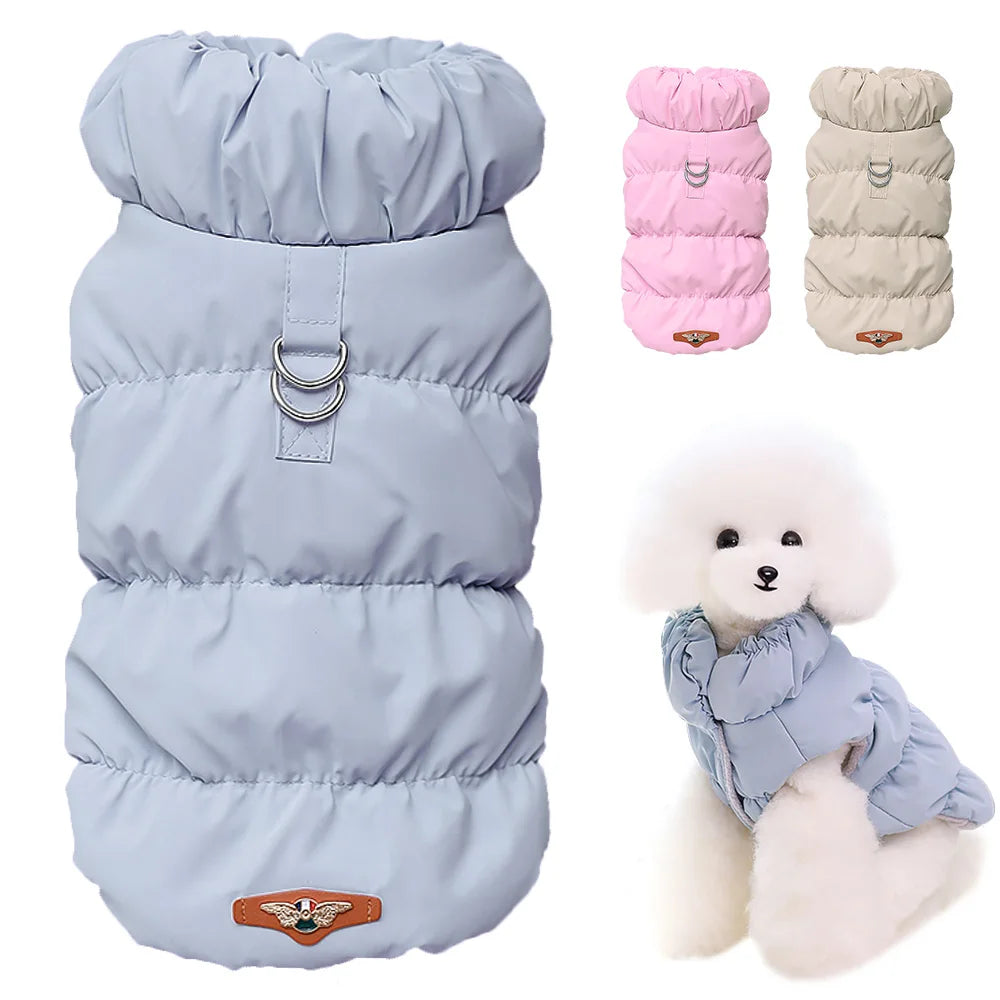 Soft Warm Dog Coat – Winter Jacket for Small & Medium Pets