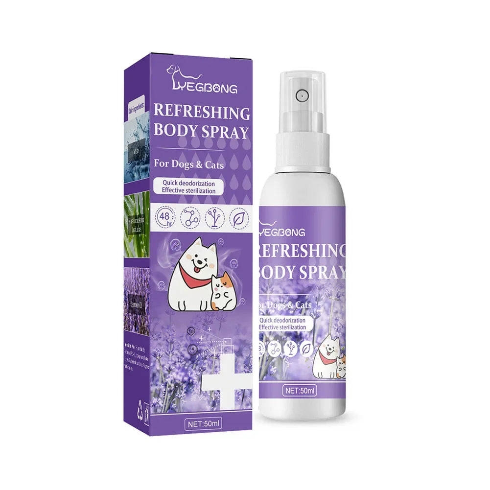 Lavender Dog Deodorizing Spray – Long-Lasting Pet Odor Remover