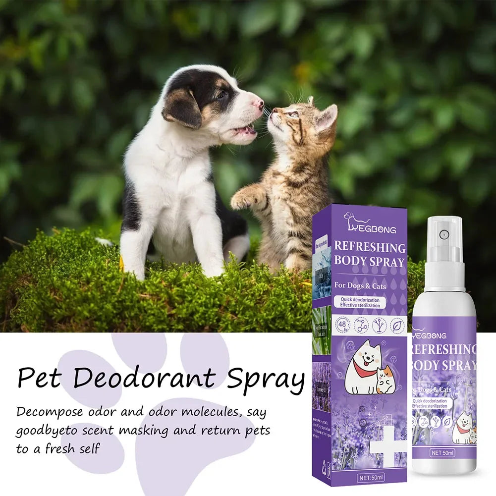 Lavender Dog Deodorizing Spray – Long-Lasting Pet Odor Remover