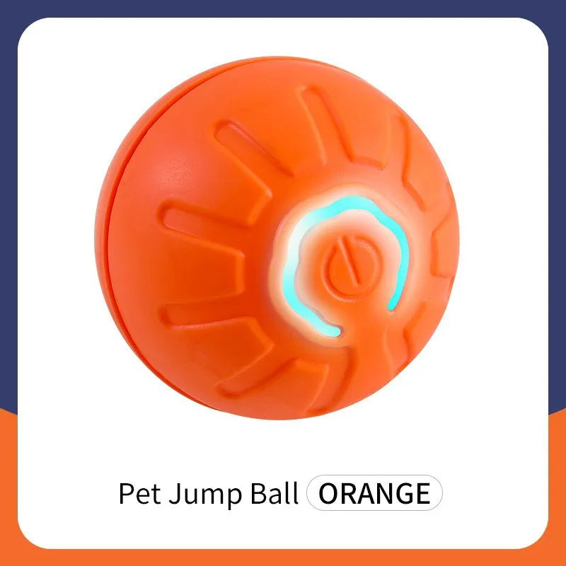 Smart Interactive Dog & Cat Toy Ball – USB Automatic Bouncing Ball