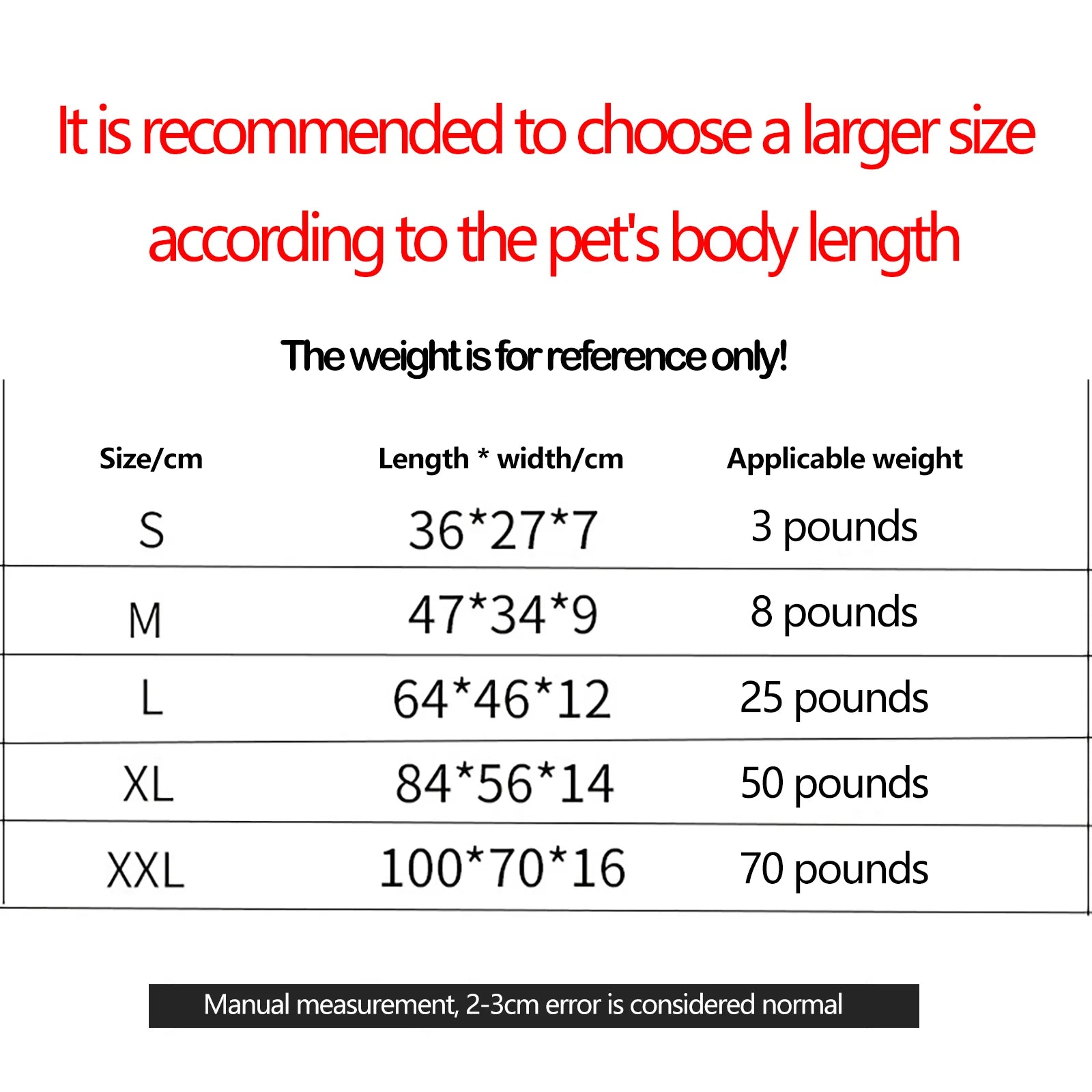 Waterproof Dog Bed – Oxford Fabric Thickened PP Cotton Mattress