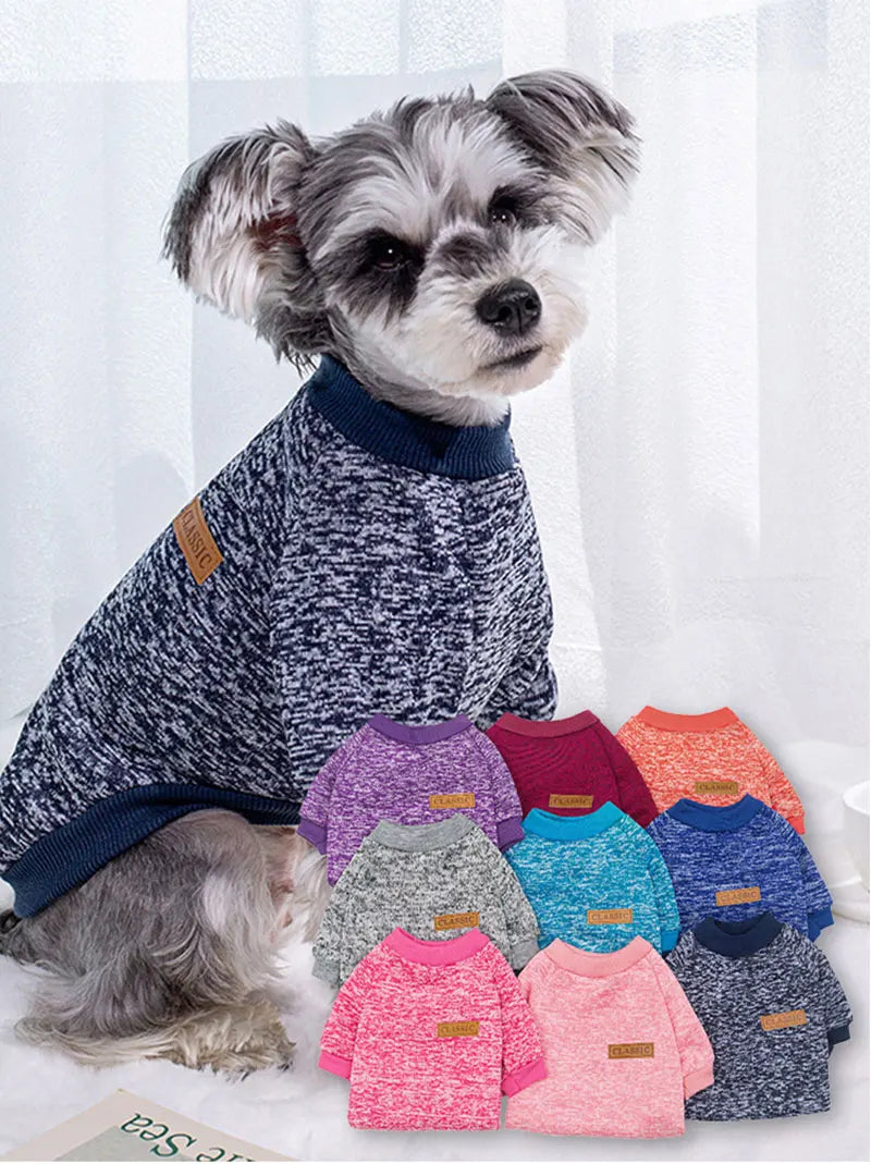Warm Winter Dog Coat Sweatshirt
