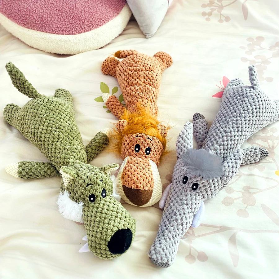 Squeaky Plush Dog Toy Toy For Small & Medium Dogs
