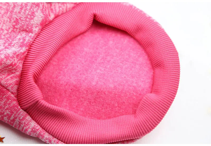 Warm Winter Dog Coat Sweatshirt